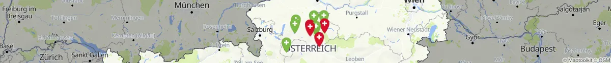 Kartenansicht für Apotheken-Notdienste in der Nähe von Vorderstoder (Kirchdorf, Oberösterreich)